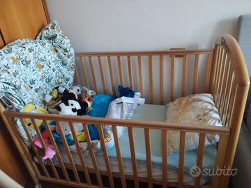 LETTINO CON SBARRE -pali-