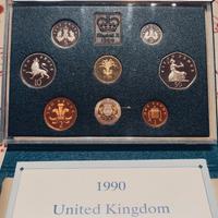 United Kingdom Proof Coin Collection 1990 – FDC