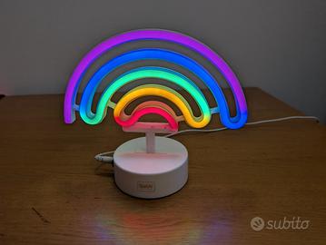 Legami lampada arcobaleno