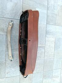 Sella bicolore marrone cuoio bianca vespa 50 125 p