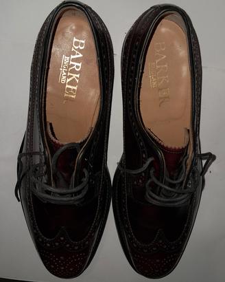 scarpa BARKER England stile derby mod.stringata