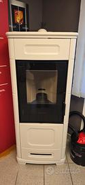 Stufa ibrida legna/pellet Piazzetta e228c