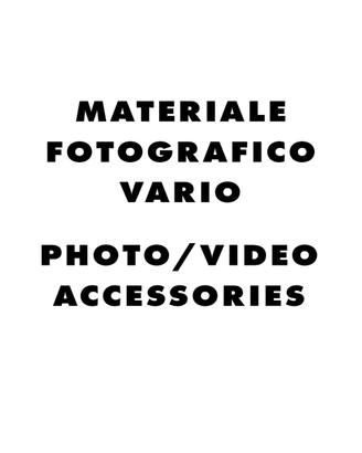 Lotto accessori per foto o video SCRIVERE X FOTO