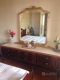 Comò con specchiera vintage