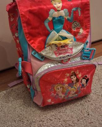 Zaino Scuola Elementare Disney Princess 