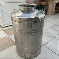 Latta per Olio Acciaio Inox 18/10 50lt