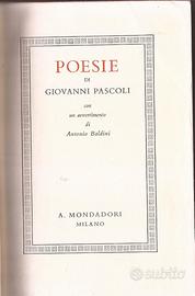 Poesie di Giovanni Pascoli