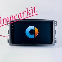 Car tablet android 12 carplay per smart fortwo