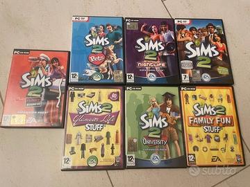 GIOCHI PER PC THE SIMS 2 + EXPANSION PACK