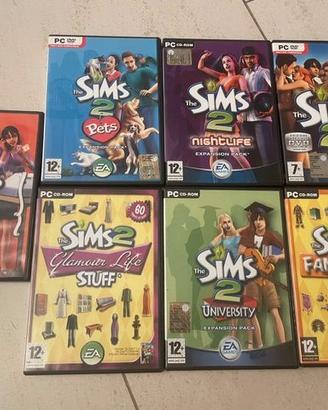 GIOCHI PER PC THE SIMS 2 + EXPANSION PACK