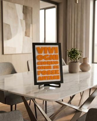 Quadro 3D motivazionale