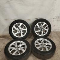 Cerchi e gomme Renault Captur da 205/55/16
