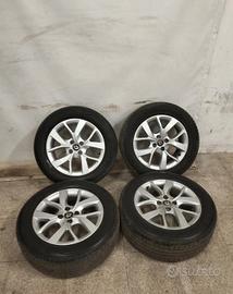 Cerchi e gomme Renault Captur da 205/55/16