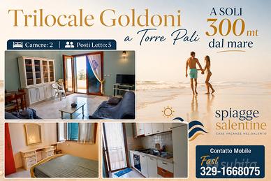 PROMO 22-29 AGOSTO a SOLI 300mt MARE Torre Pali