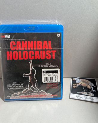 Bluray Cannibal Holocaust NUOVO incelofanato raro