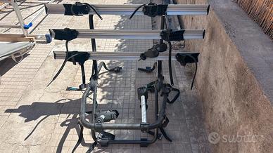 Portabici posteriore per auto Menabò (3 posti)