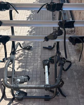 Portabici posteriore per auto Menabò (3 posti)