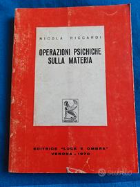 Operazioni psichiche sulla materia