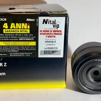 Obiettivo Nikon z50 mm f2