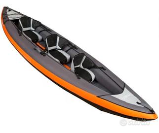 Canoa 3 posti decathlon