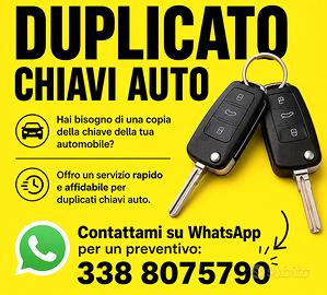duplicazione chiavi auto treviso