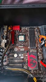 Scheda Madre B85-G43 GAMING + I5 Core 4440 3,30 6M