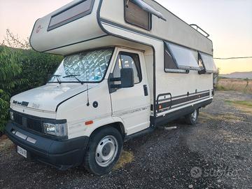 camper mansardato burstner  