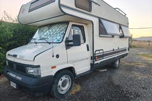camper mansardato burstner  