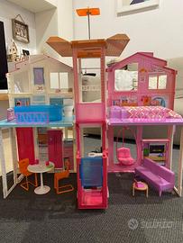 CASA BARBIE A TRE PIANI COME NUOVA
