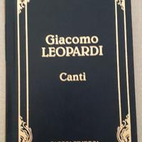 Libro Giacomo Leopardi Canti