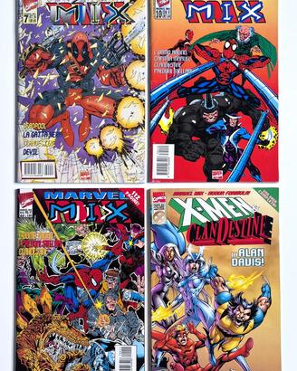 MARVEL MIX #7, 10, 11, 12 (Marvel Italia, 1996)