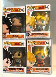 Funko Pop Dragon Ball Z - Set 4 Figure