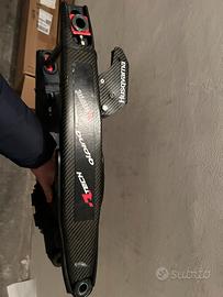 Forcellone husqvarna anodizzato carbonio