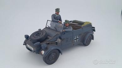 Set german Kubelwagen WWII + 2 Figures Verlinden
