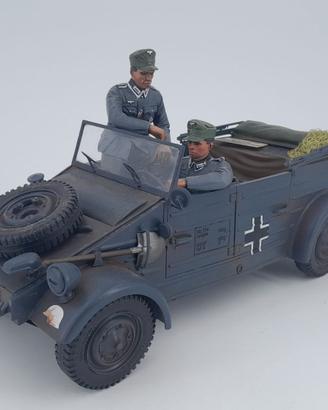 Set german Kubelwagen WWII + 2 Figures Verlinden