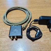 CONVERTITORE PHONO DAC ANALOGICO DIGITALE E CAVO O