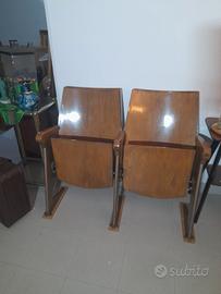 Sedie cinema vintage 