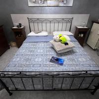 Struttura letto matrimoniale ferro battuto