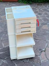 Carrello vintage tipo Joe Colombo