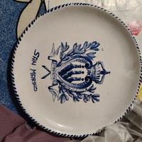 piatto ceramica San Marino 