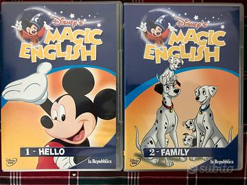 Magic English - 7 dvd - Disney’s