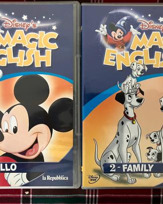 Magic English - 7 dvd - Disney’s