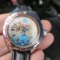 Orologio Vostok Amphibia marina russa raro
