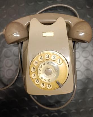 Telefono vintage SIP a muro S62 Siemens avorio