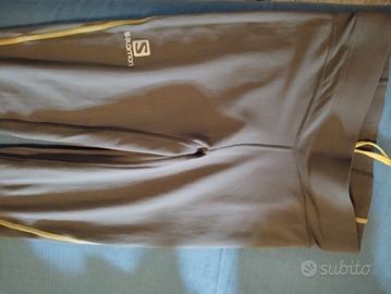 Pantaloni lunghi running Salomon taglia S