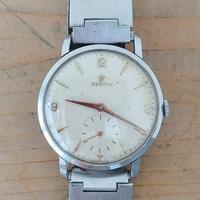 orologio zenith anni 50 completo di custodia 