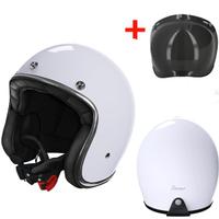 CASCO JET VINTAGE MOTO STORMER QUARTZ VISIERA FUME