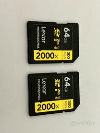 Lexar SD XC II 64 GB  V90 2000X