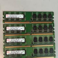 4x Hynix 1GB DDR2 PC2-6400 Memoria RAM