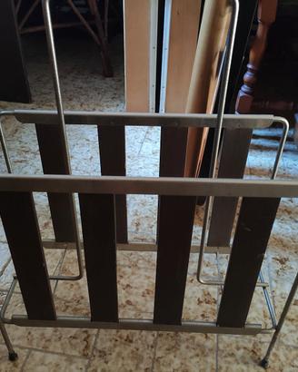 porta giornali vintage 